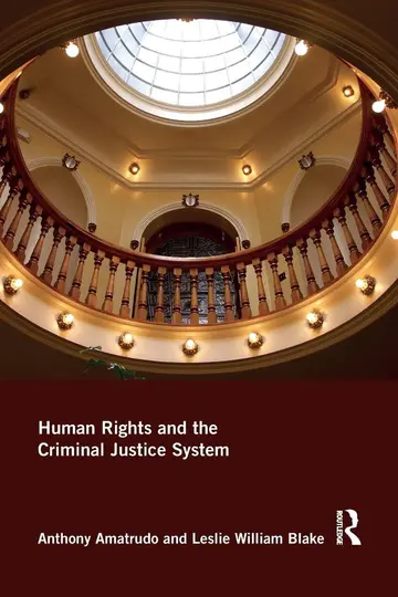 Cover of Human Rights and the Criminal Justice System