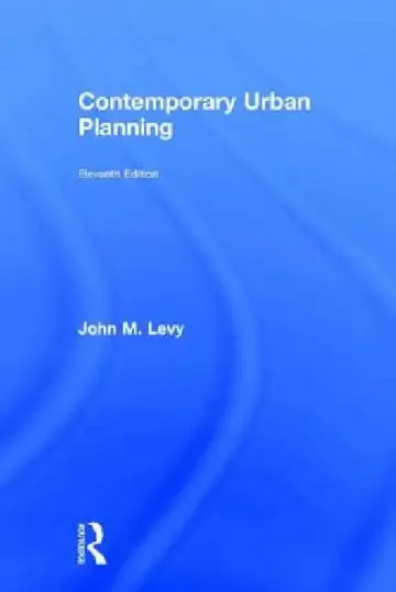 Cover of Contemporary Urban Planning