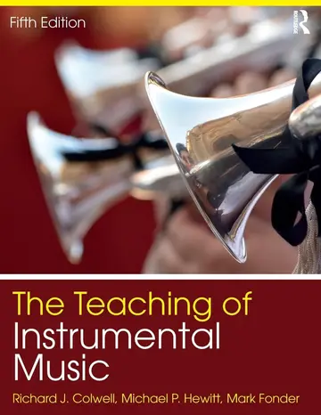 Cover of The Teaching of Instrumental Music