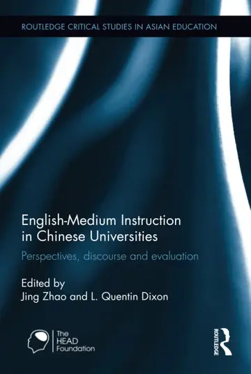 Cover of English-Medium Instruction in Chinese Universities