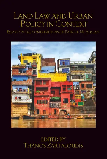 Cover of Land Law and Urban Policy in Context