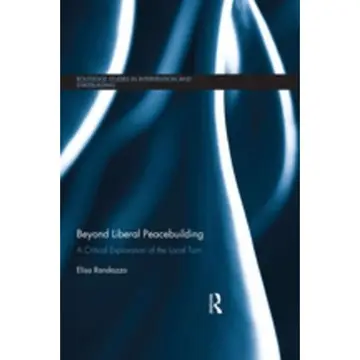 Cover of Beyond Liberal Peacebuilding