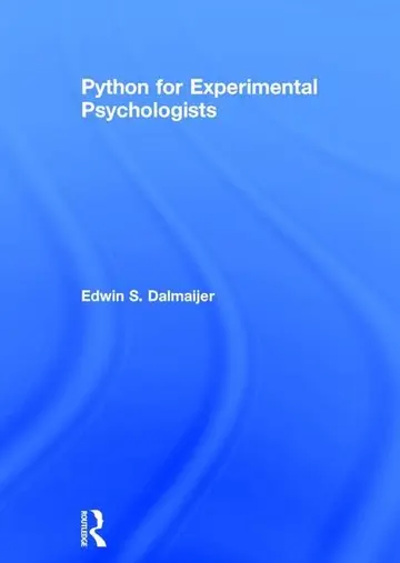 Cover of Python for Experimental Psychologists
