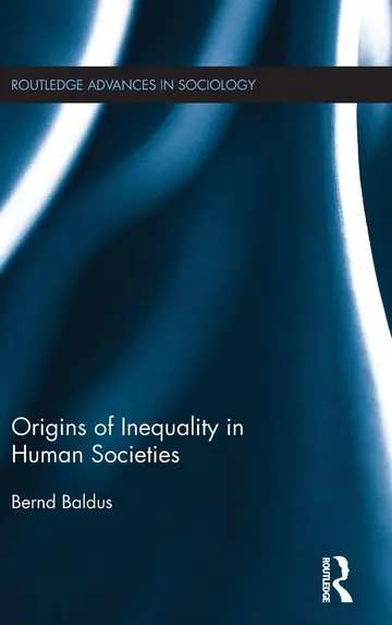 Cover of Origins of Inequality in Human Societies