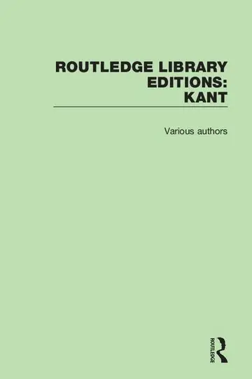 Cover of Routledge Library Editions