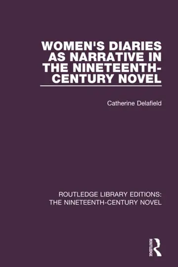 Cover of Women's Diaries as Narrative in the Nineteenth-century Novel