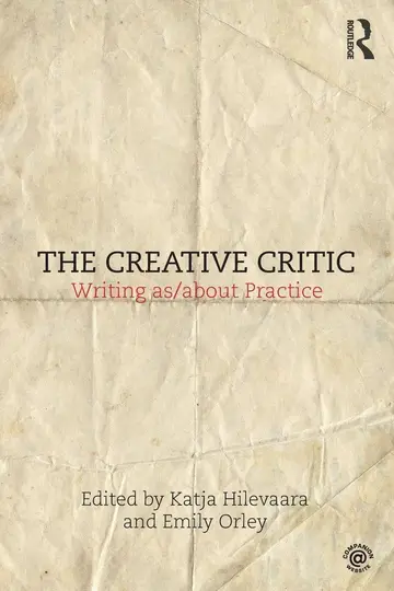 Cover of The Creative Critic