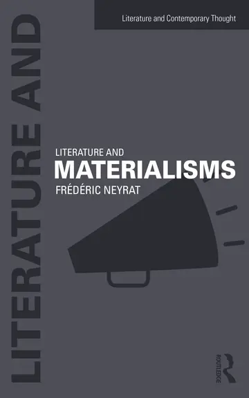 Cover of Literature and Materialisms