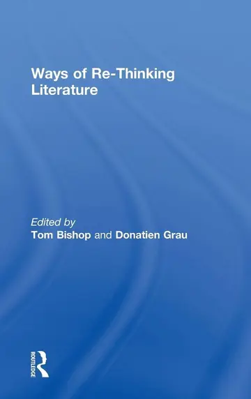 Cover of Ways of Re-Thinking Literature