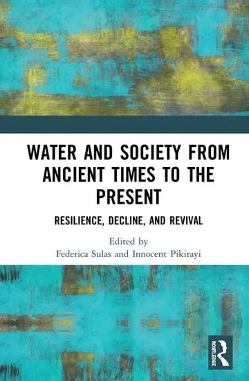 Cover of Water and Society from Ancient Times to the Present