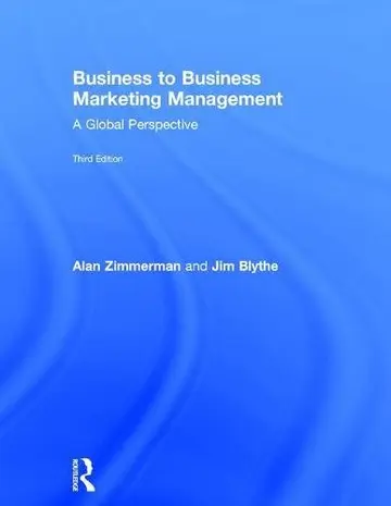 Cover of Business to Business Marketing Management
