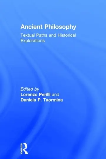 Cover of Ancient Philosophy