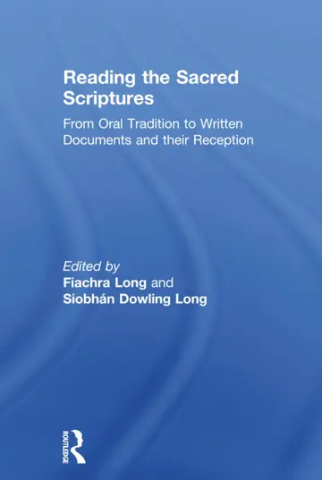 Cover of Reading the Sacred Scriptures