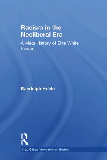 Cover of Racism in the Neoliberal Era