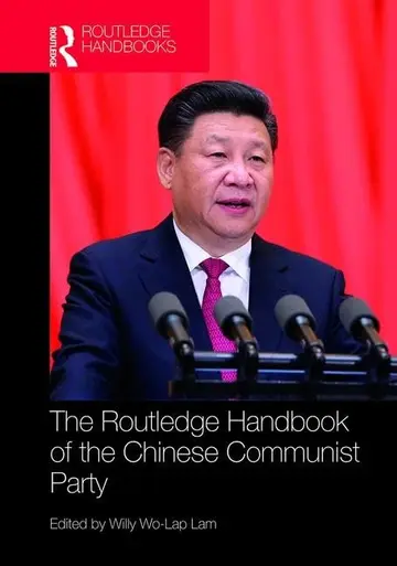 Cover of Routledge Handbook of the Chinese Communist Party