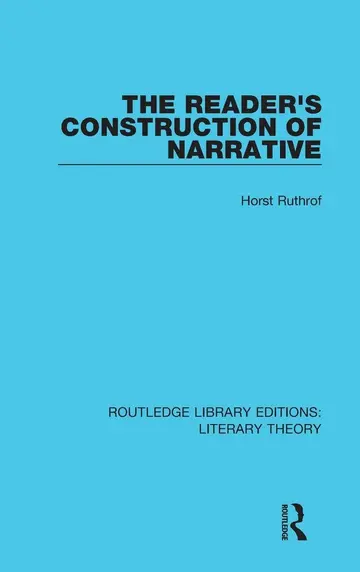 Cover of The Reader's Construction of Narrative