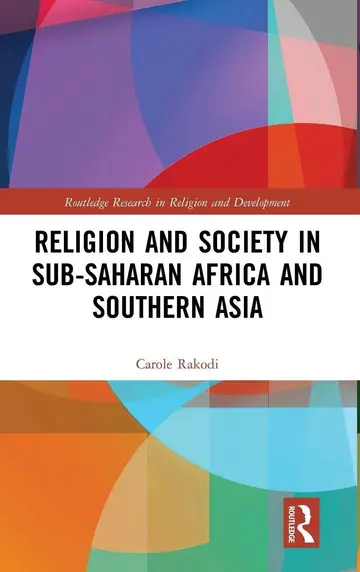 Cover of Religion and Society in Sub-Saharan Africa and Southern Asia