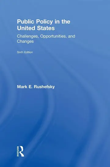 Cover of Public Policy in the United States