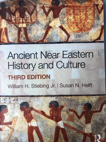 Cover of Ancient Near Eastern History and Culture