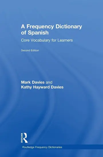 Cover of A Frequency Dictionary of Spanish