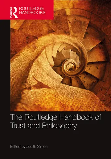 Cover of The Routledge Handbook of Trust and Philosophy