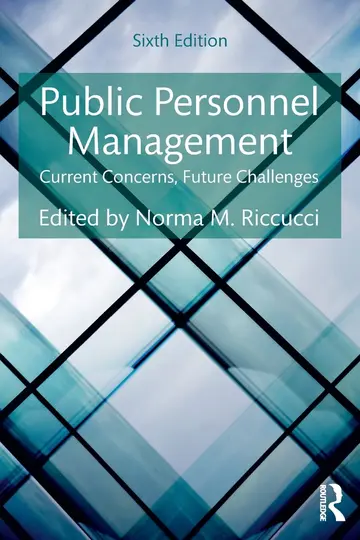 Cover of Public Personnel Management