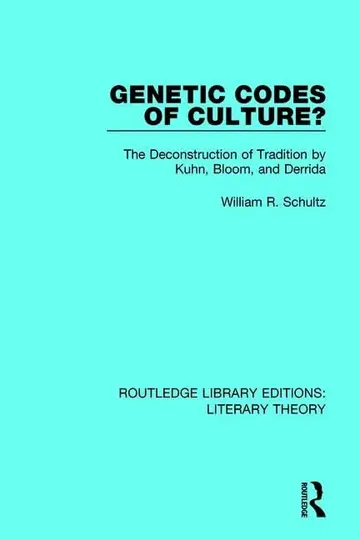 Cover of Genetic Codes of Culture?