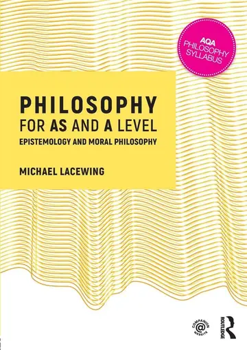 Cover of Philosophy for as and a Level