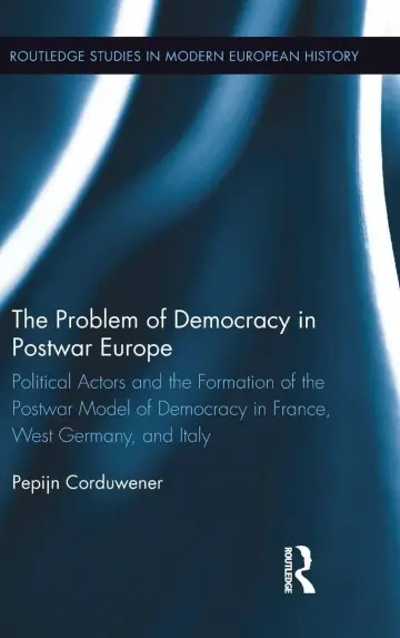 Cover of Problem of Democracy in Postwar Europe