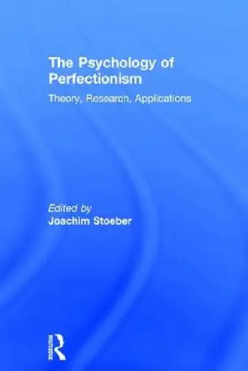 Cover of The Psychology of Perfectionism