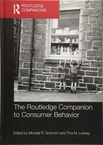 Cover of Routledge Companion to Consumer Behavior, 1St Edition