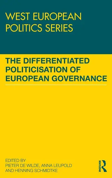 Cover of The Differentiated Politicisation of European Governance