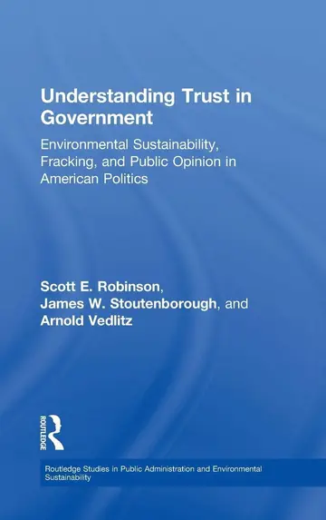 Cover of Understanding Trust in Government
