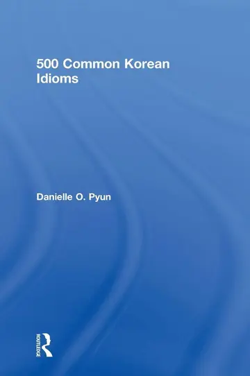 Cover of 500 Common Korean Idioms