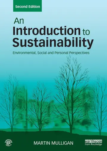 Cover of An Introduction to Sustainability
