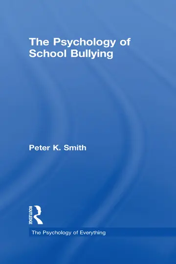 Cover of The Psychology of School Bullying