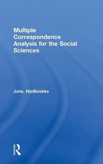 Cover of Multiple Correspondence Analysis for the Social Sciences