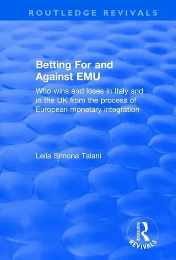 Cover of Betting for and Against EMU