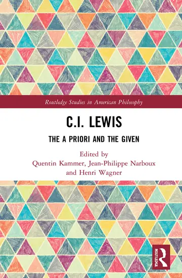 Cover of C.I. Lewis