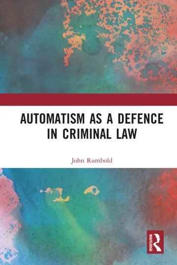 Cover of Automatism as a Defence