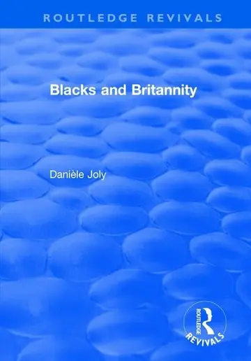 Cover of Blacks and Britannity