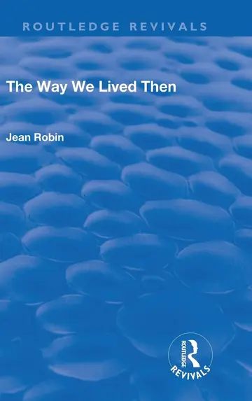 Cover of The Way We Lived Then