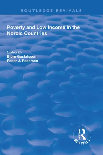 Cover of Poverty and Low Income in the Nordic Countries