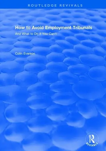 Cover of How to Avoid Employment Tribunals