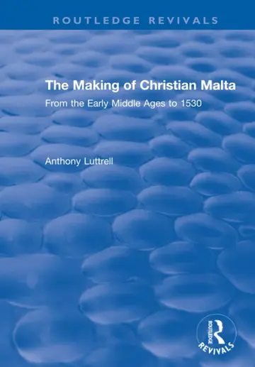 Cover of The Making of Christian Malta