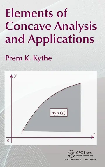 Cover of Elements of Concave Analysis and Applications, 1St Edition