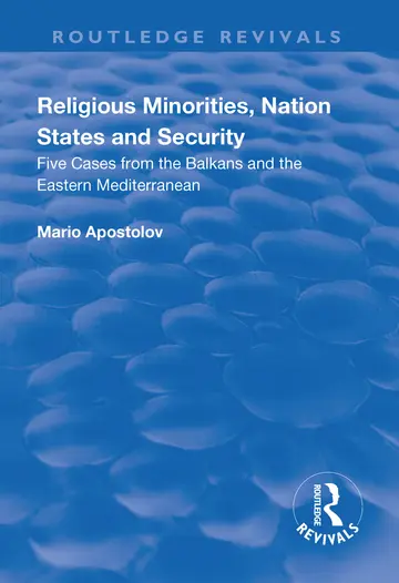 Cover of Religious Minorities, Nation States and Security