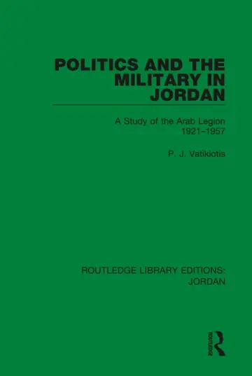 Cover of Politics and the Military in Jordan