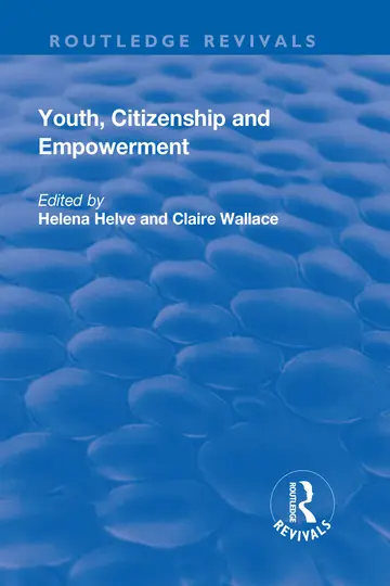 Cover of Youth, Citizenship and Empowerment