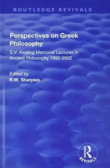 Cover of Perspectives on Greek Philosophy